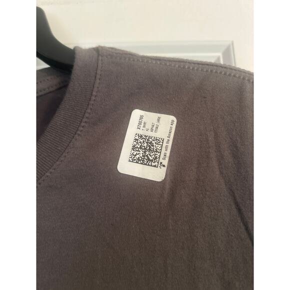 NWT Port and Company Women's T Shirt BACK IN MY DAY WE HAD PLANETS Sz L - Picture 3 of 6